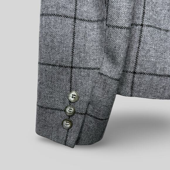 Pendleton 100% Virgin Wool Plaid Blazer - Picture 4 of 5